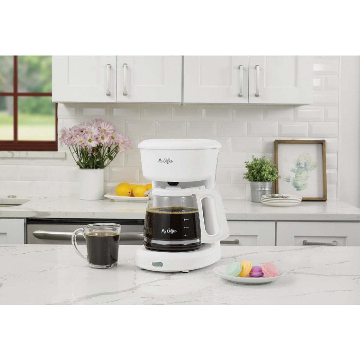 Mr. Coffee® Simple Brew 12-Cup Programmable Coffee Maker - Fast Brewing for Home, Office & Dorm Use