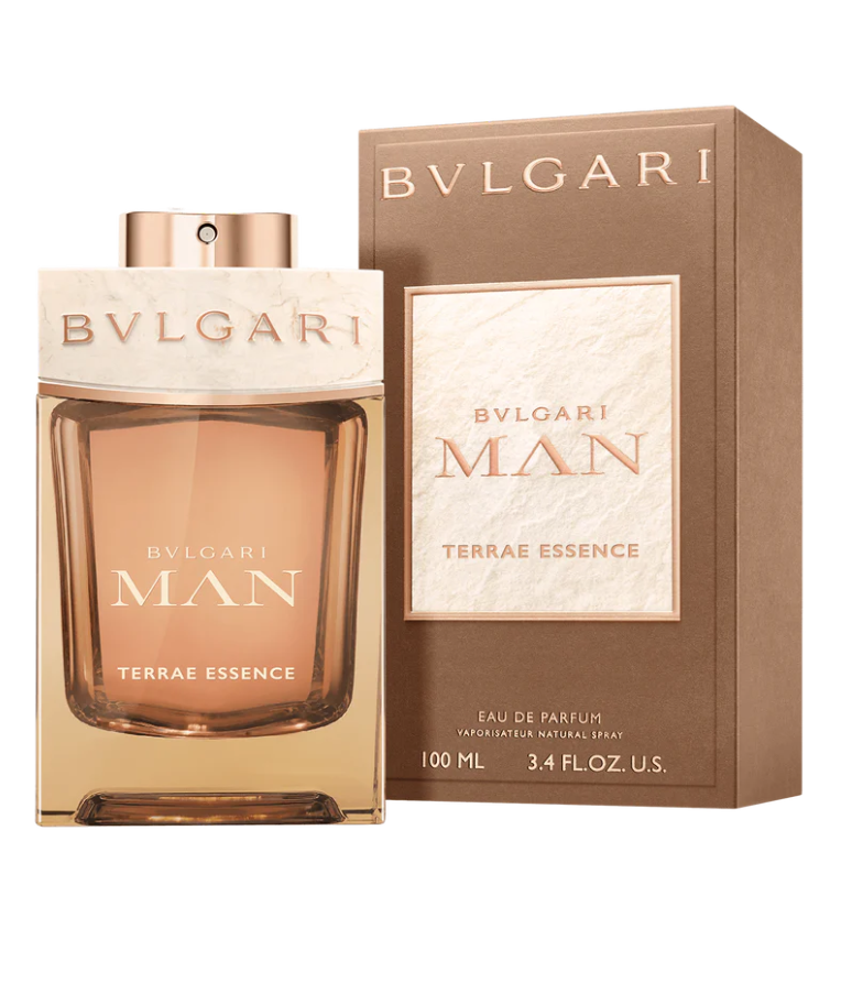 Bvlgari Man Terrae Essence Eau de Parfum Spray for Men - Fresh Woody Scent, Long-Lasting Fragrance - Perfect for Date Night & Special Occasions