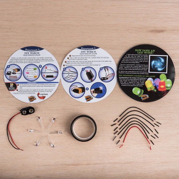 DIY Mini Lighting Electronics Kit for Kids - Fun STEM Educational Toy for Science Projects & Home Learning Activities