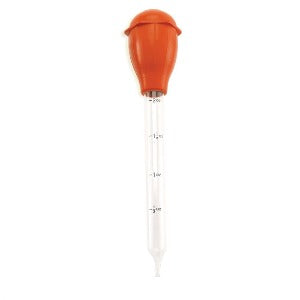 Premium HIC Kitchen Baster - 10.5 Inch Heat-Resistant Tempered Glass Basting Tool for Cooking, Grilling & Baking - Perfect for Turkey, Chicken, Roasts & BBQ Marinades