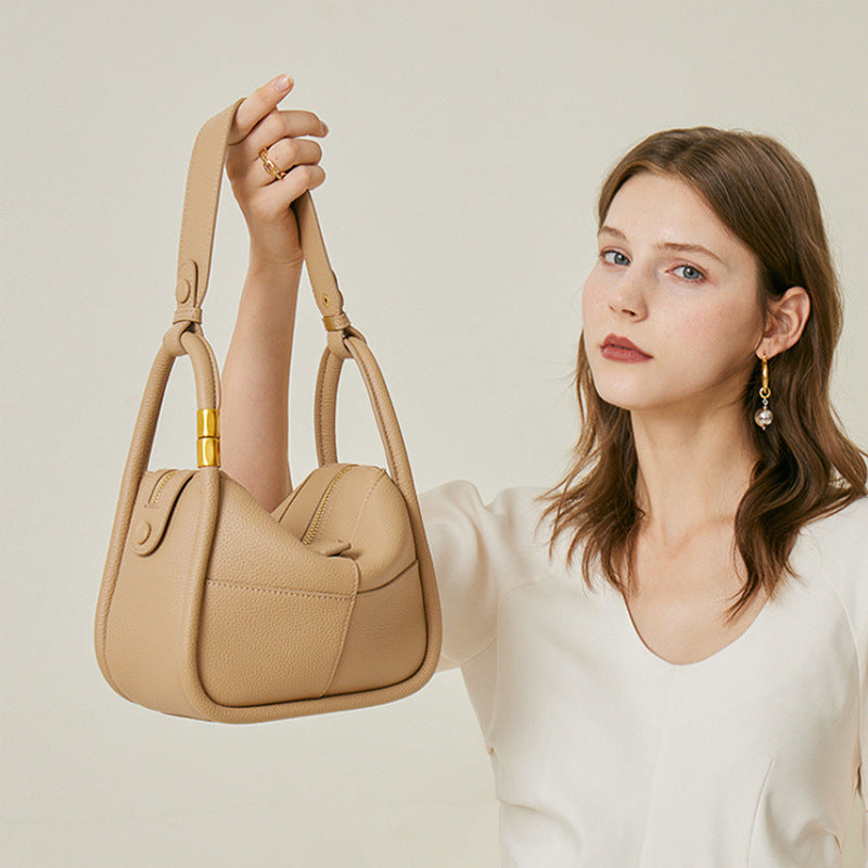 Premium Genuine Leather Tote Bag for Women - Stylish Shoulder & Underarm Handbag - Perfect for Work, Travel, and Everyday Use