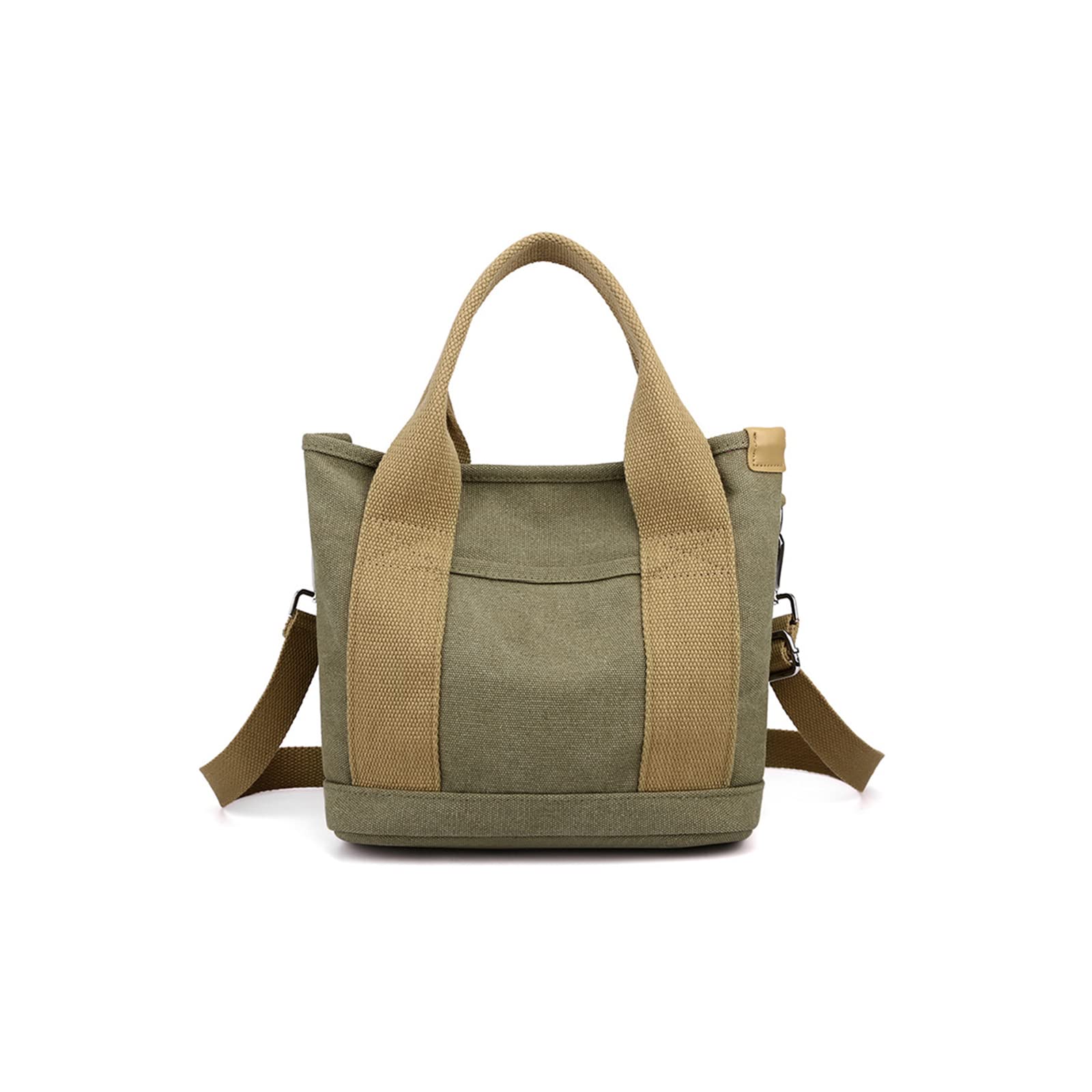 Stylish Canvas Tote Bag for Women - Small Handbag, Satchel, Shoulder & Crossbody Bag with Top Handle - Perfect for Work, Travel & Everyday Use