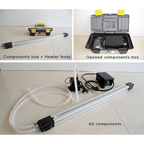 24 Inch (600mm) Manual Acrylic Light Box Bending Machine with PVC Heater - Perfect for 1-6mm Thickness Acrylic Sheets | Ideal for Sign Making, DIY Projects & Craft Workshops