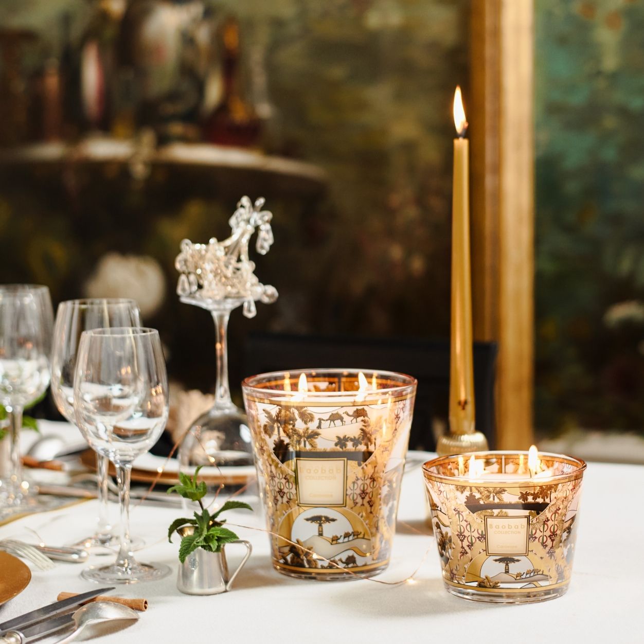 Caravane Scented Candle - Limited Edition Luxury Soy Wax Candle for Home Decor, Romantic Dinner & Relaxation
