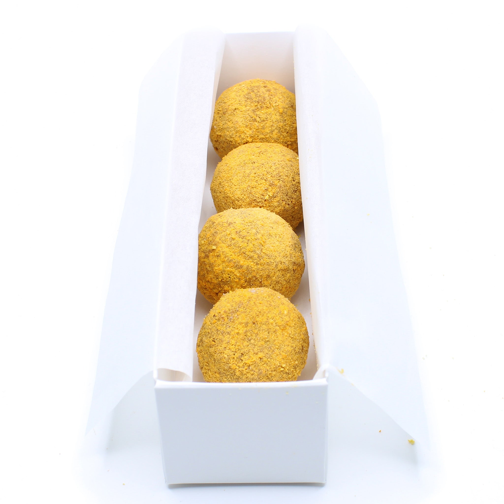 Delicious Chocolate Orange Cake Truffles - Gourmet Dessert Gift Box (4 Pieces) | Perfect for Birthday Parties, Holiday Gifts & Special Occasions
