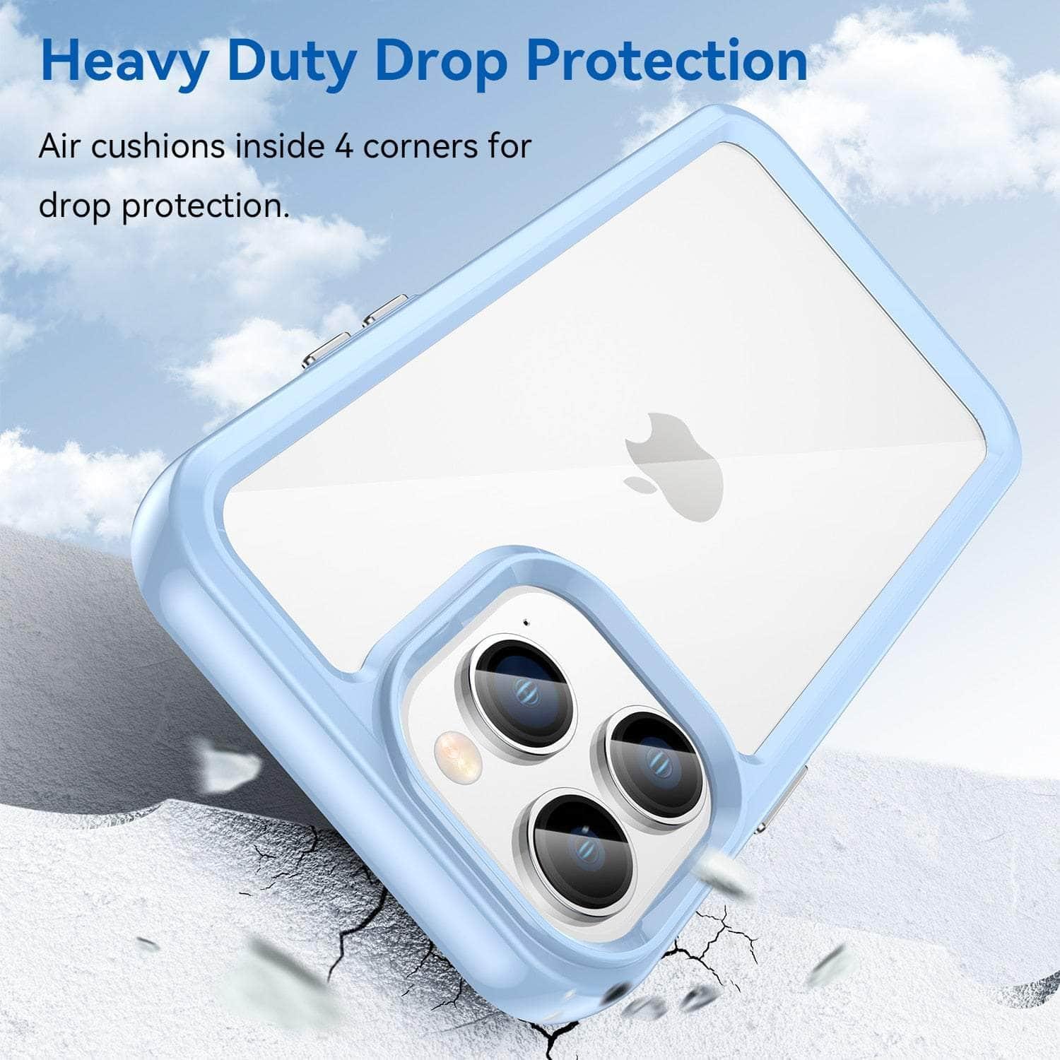 iPhone 14 Pro Max Case - Shockproof, Anti-Slip, Acrylic Protective Cover for Ultimate Drop Protection | Perfect for Outdoor Activities, Travel & Daily Use