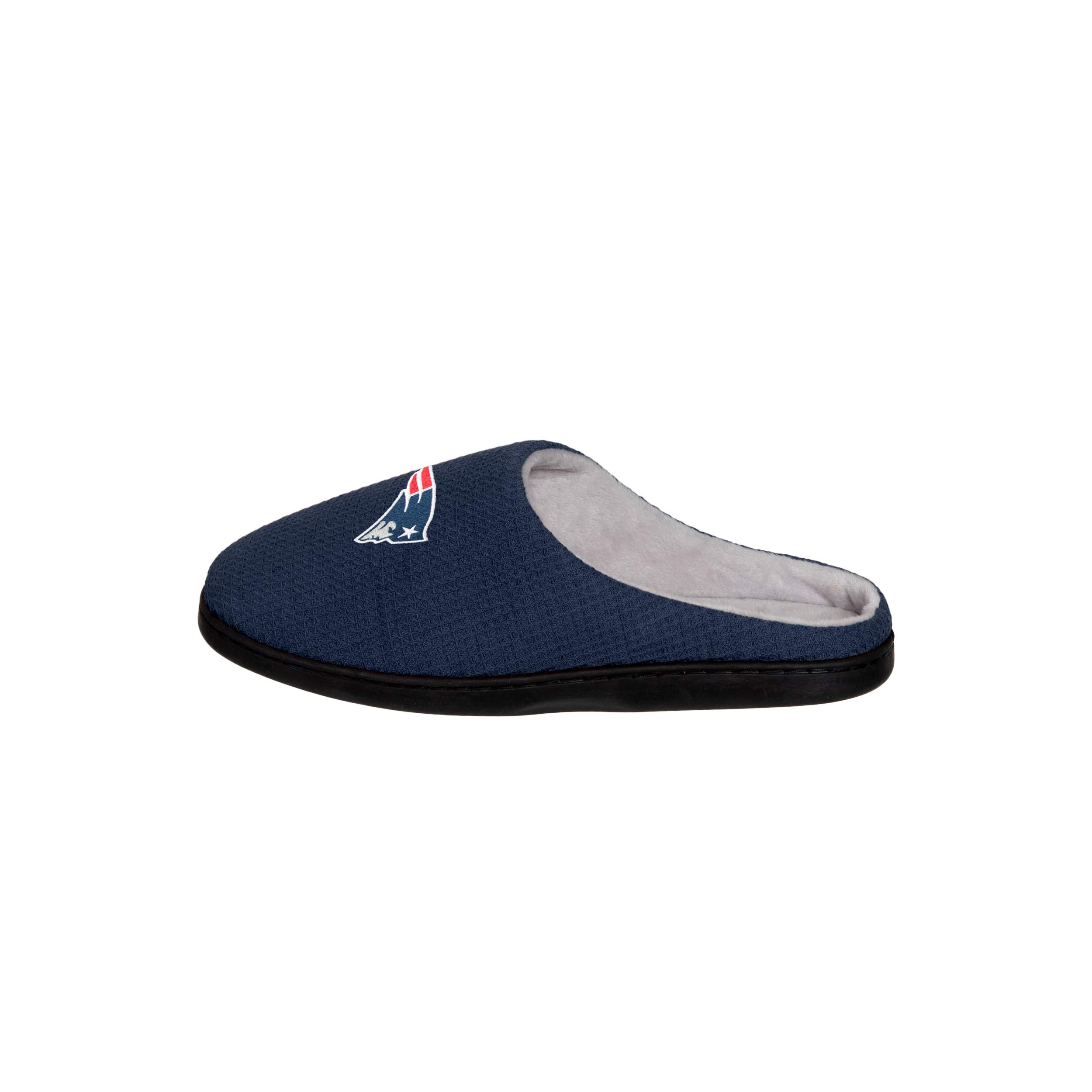 FOCO Men's NFL Team Logo Memory Foam Slide Slippers - Comfortable House Shoes for Indoor/Outdoor Wear - Perfect for Lounging, Gameday & Fan Gear