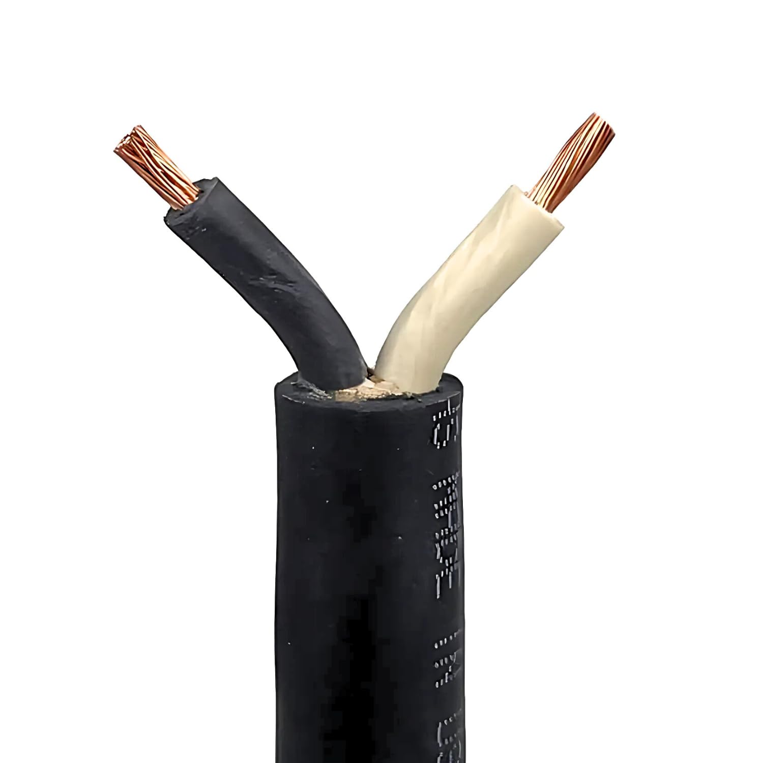 50' 4/2 SOOW Portable Power Cord Cable - 600V Heavy Duty Electrical Wire for Generators, Tools & Outdoor Equipment - Nassau Electrical Supply