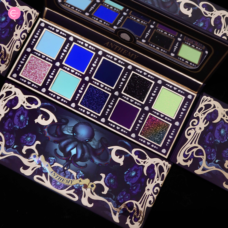 Anthemy Living Creatures Compendium All-in-One Eyeshadow Palette Collection - 48 Pigmented Shades for Day & Night Makeup Looks | Perfect for Halloween, Cosplay & Fantasy Makeup
