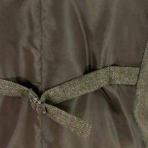 Cavani Gaston Sage Tweed Waistcoat for Men - Elegant Slim Fit Vest with Pocket - Perfect for Weddings, Business & Formal Events