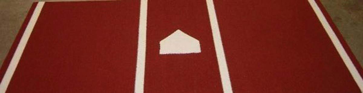 Trigon Sports Pro Turf Home Plate Mat - Durable Baseball Training Mat for Indoor/Outdoor Practice, Batting Cage & Backyard Drills