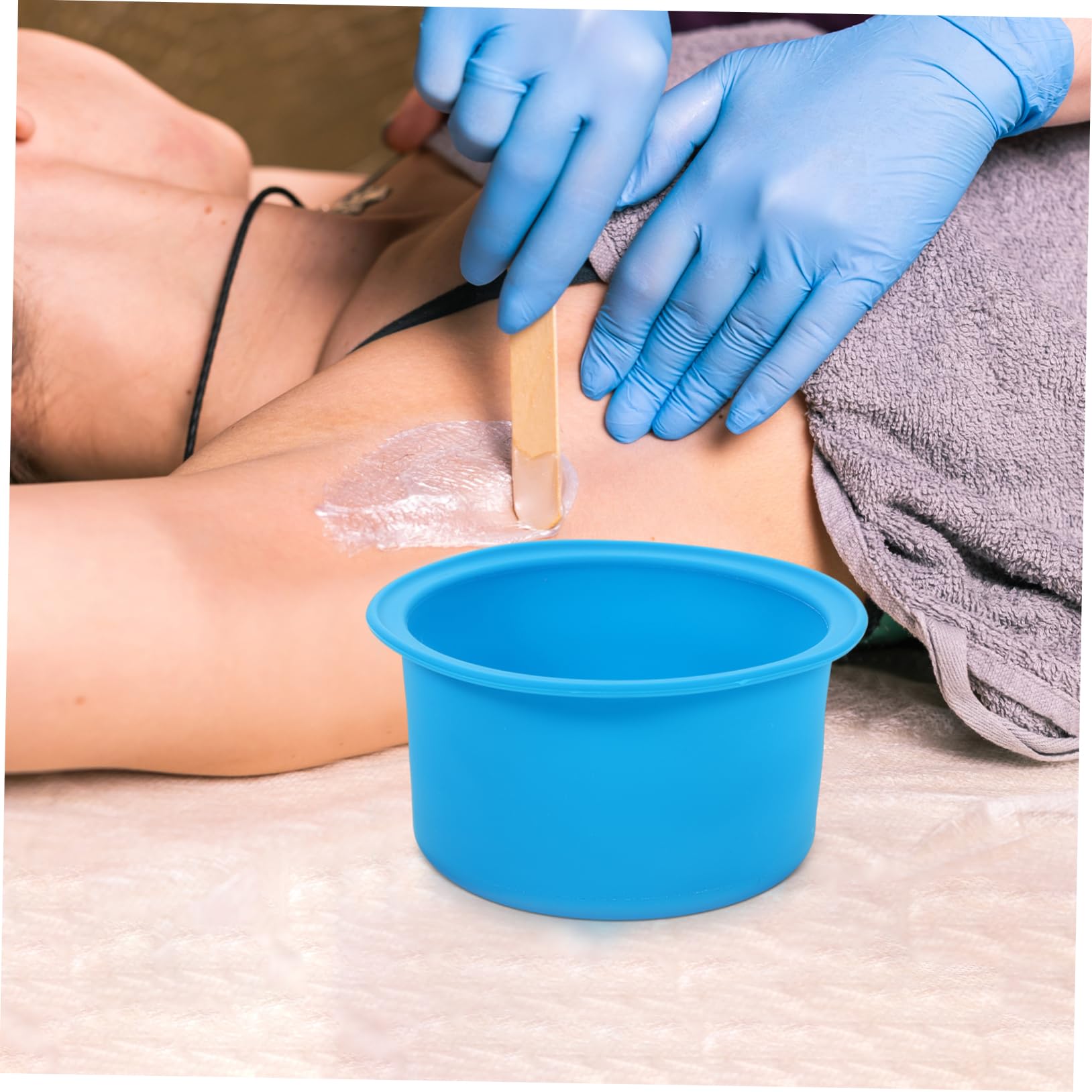 Operitacx 2-Pack Silicone Wax Melting Bowls for Hair Removal - Non-Stick Inner Pot & Easy Clean Wax Warmer Liners - Perfect for Salon, Spa, and At-Home Waxing