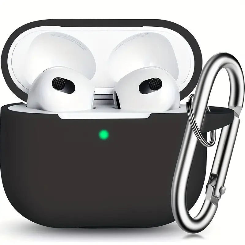 Premium Silicone Protective Case for AirPods 3rd Generation - Shockproof & Anti-Scratch Cover with Precise Cutouts | Perfect for Gym, Travel & Everyday Use