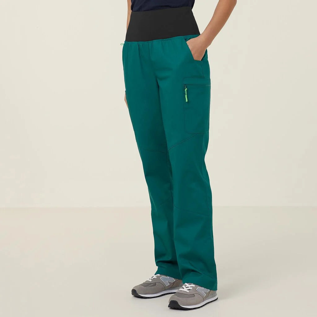Next Generation Antibacterial Active Curie Scrub Pants - Moisture Wicking Medical Uniform for Doctors & Nurses - Perfect for Hospital Shifts & Healthcare Professionals