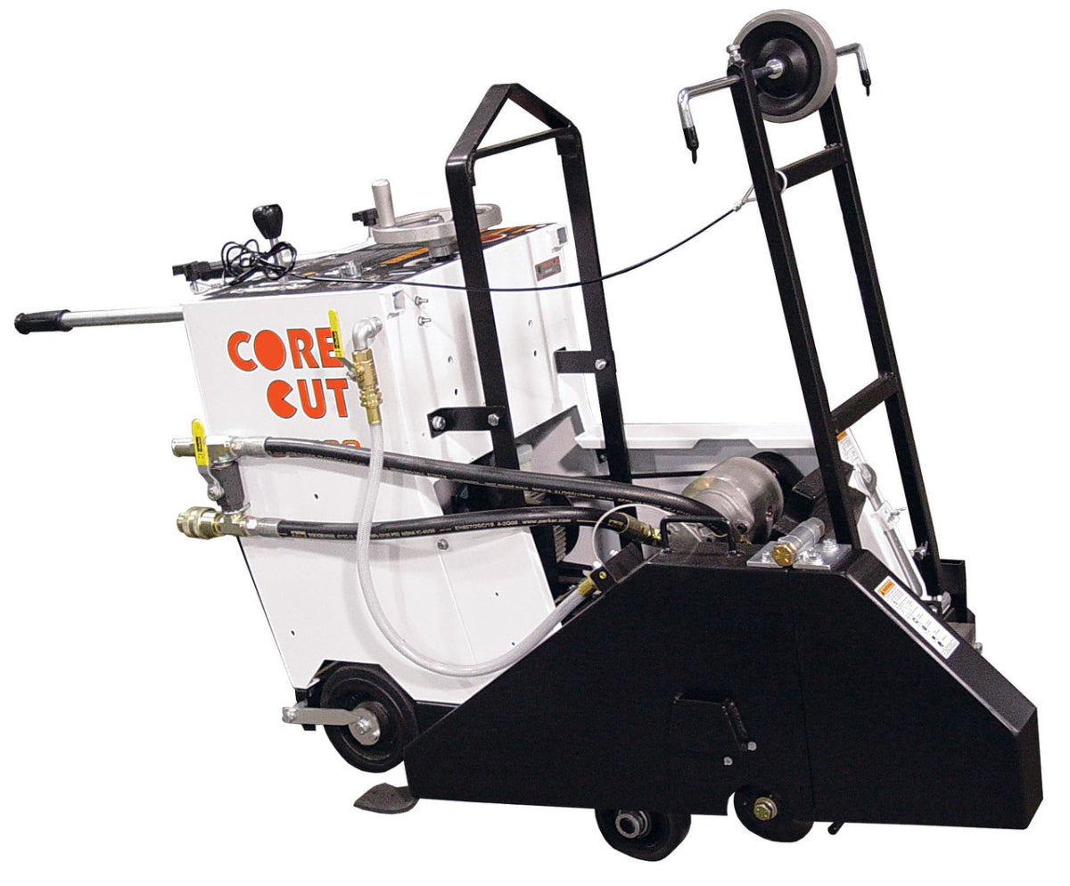 CC2500 Medium Walk Behind Saw - Professional Concrete Cutting Equipment for Construction & Landscaping | Ideal for Sidewalks, Driveways & Patio Projects