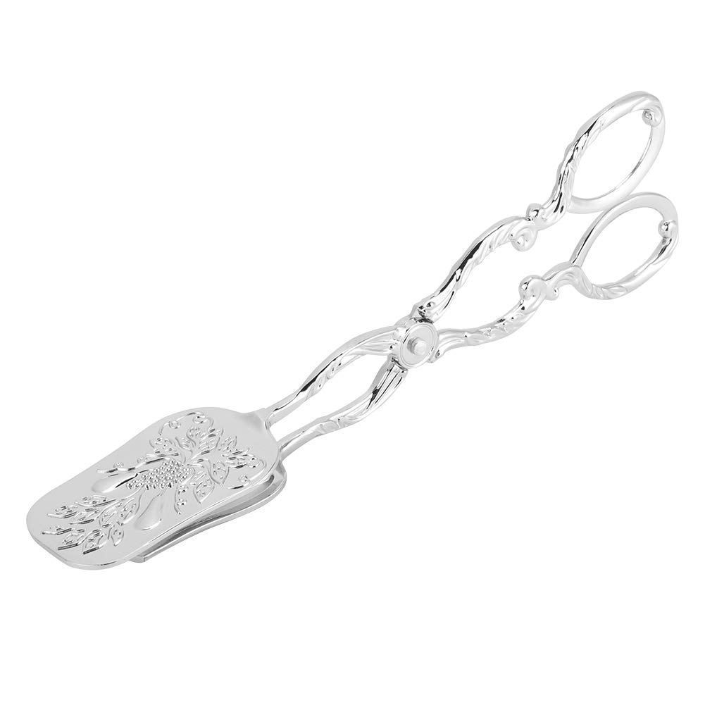 Vintage Flexible Bread Tongs for Buffet Serving | Kitchen Tableware