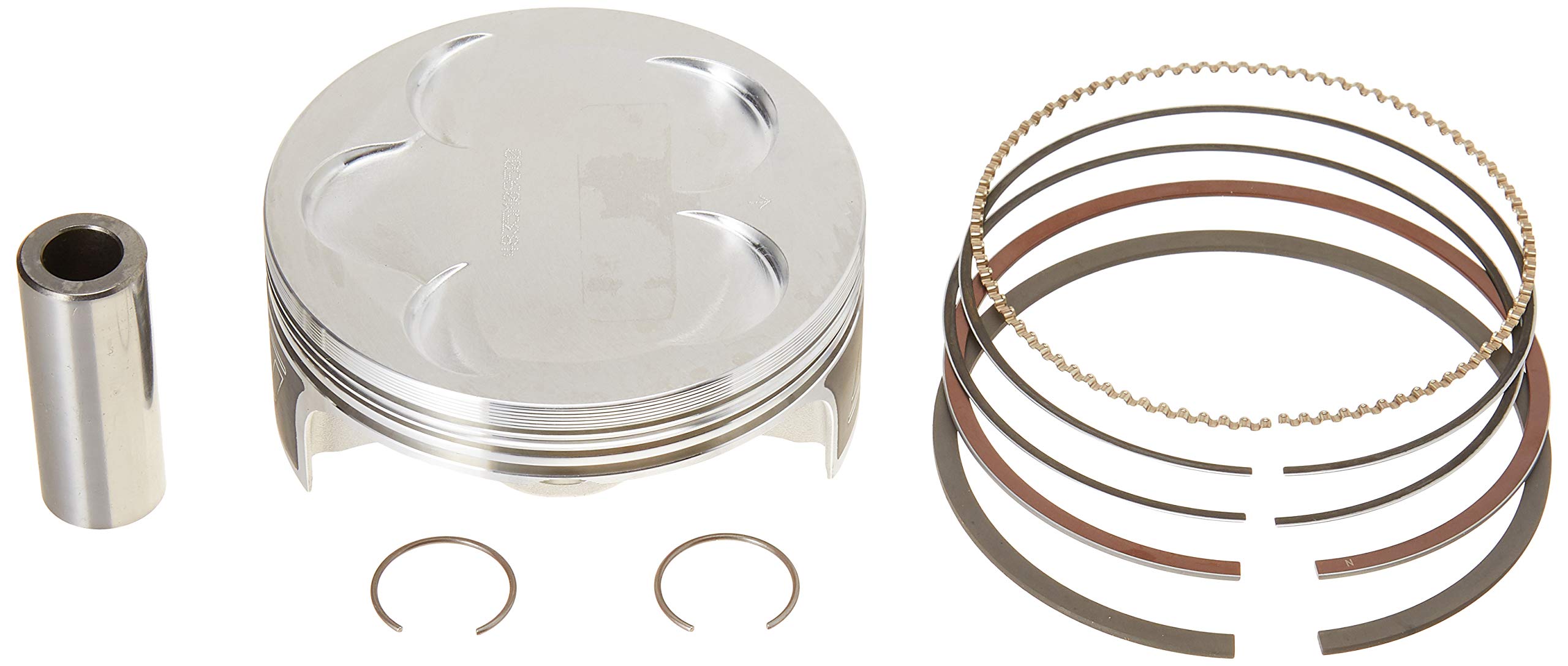 Wiseco 4835M09500 95mm 13:1 Compression Dished ATV Piston Kit - Black | High Performance Engine Upgrade for ATV, UTV & Dirt Bike Racing | Off-Road & Motorsports Use