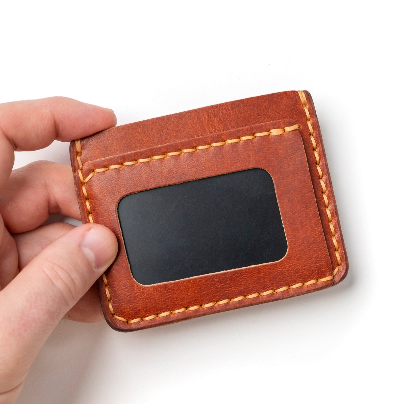 Genuine Leather RFID Blocking ID Wallet for Men & Women - Slim Bifold Card Holder for Travel, Business & Everyday Use
