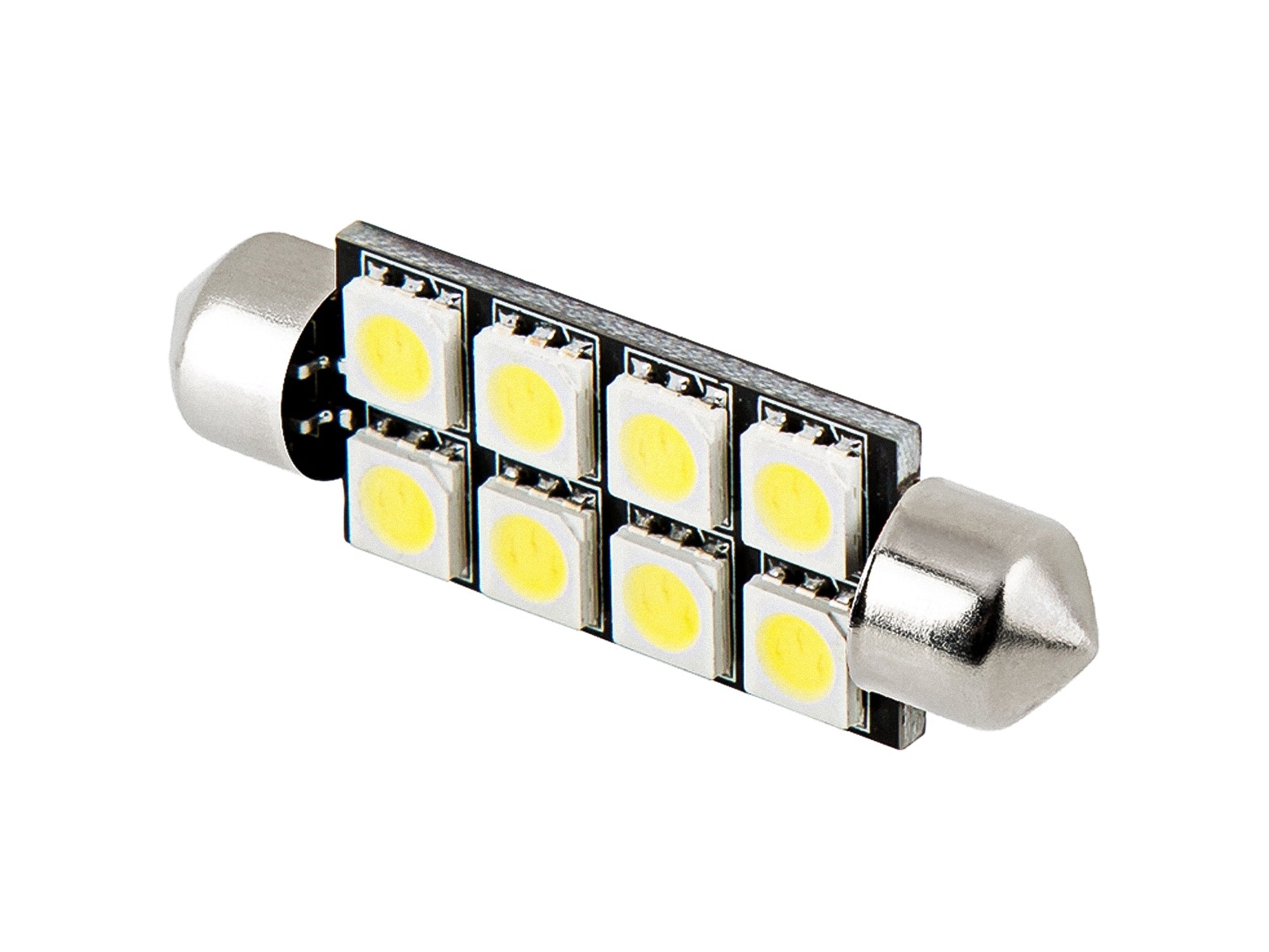 High Brightness LED Dome Light Festoon Bulb - 31mm 36mm 42mm Universal Fit for Car Interior, RV, Boat, Van - Energy Efficient Replacement Bulb for Map Lights & Interior Lighting