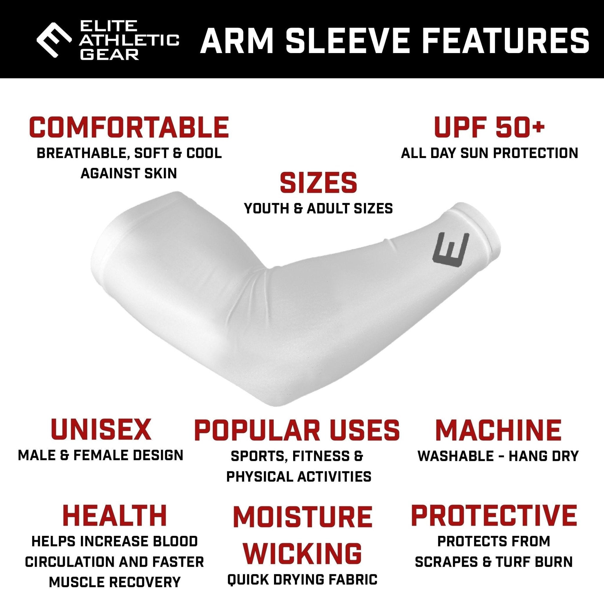 Shadow USA Flag 2.0 Arm Sleeve - Patriotic Compression Sleeves for Running, Basketball & Outdoor Sports - American Flag Design for Men & Women