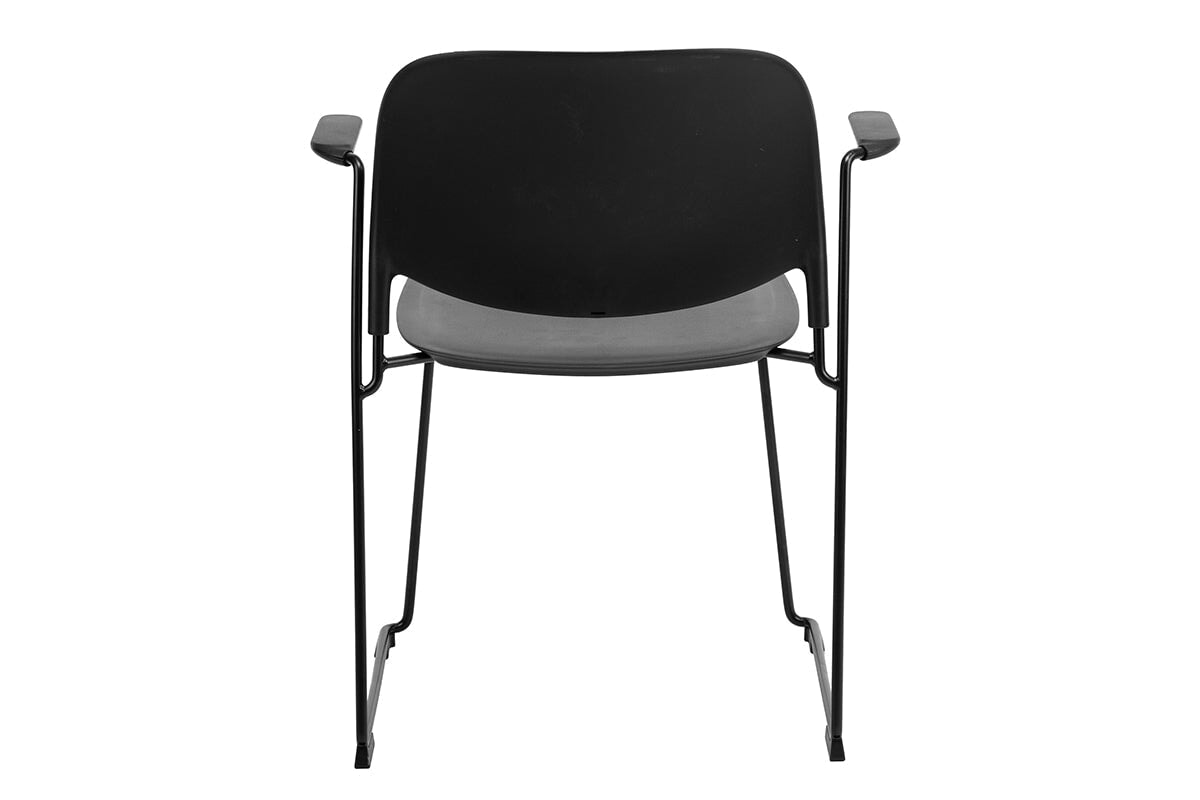 Ergonomic Bonza Sled Base Conference Chair - Adjustable Office Chair with Lumbar Support for Home & Business Meetings - Perfect for Conference Rooms, Home Offices, and Professional Workspaces