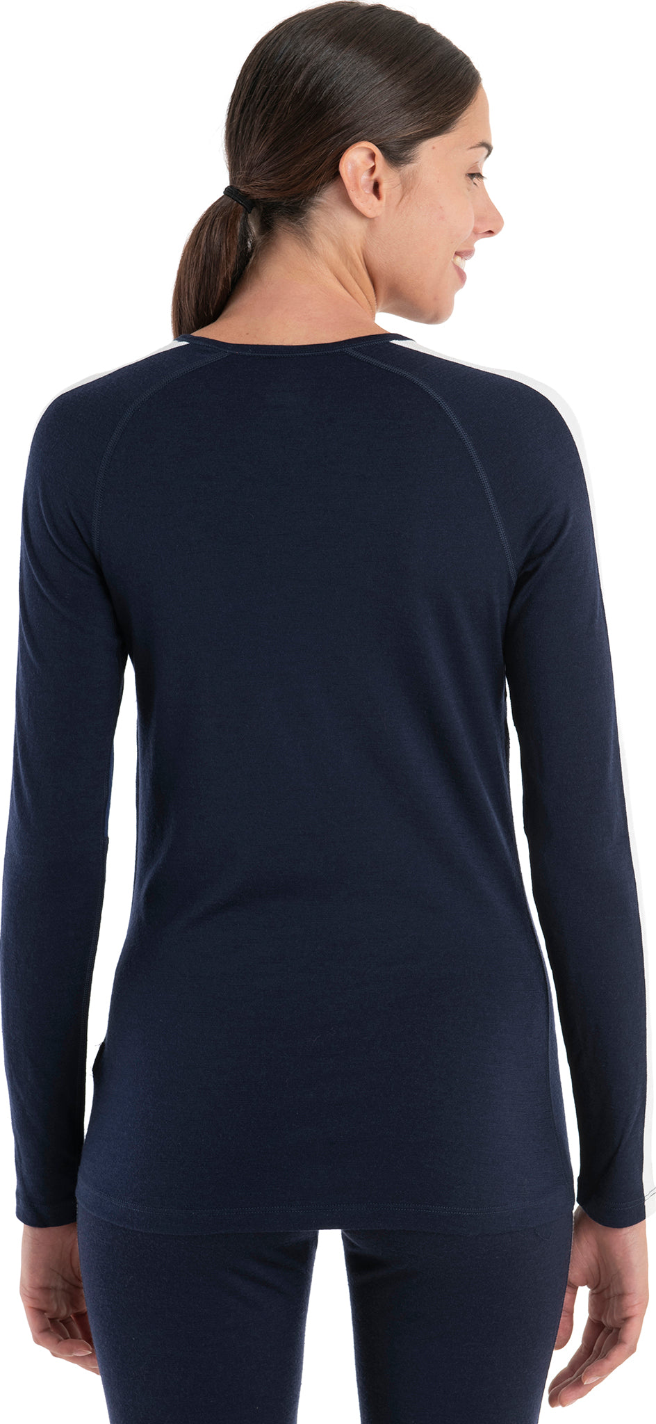 200 Sonebula Merino Wool Long Sleeve Crew Neck Base Layer Top for Women - Warm Thermal Underwear for Hiking, Skiing & Winter Outdoor Activities
