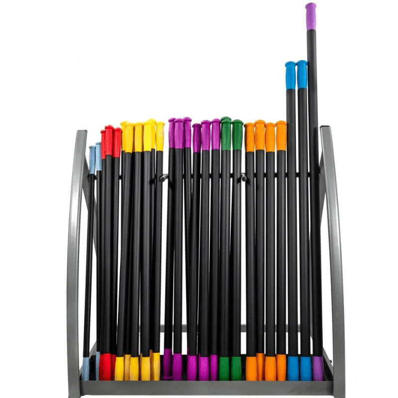 TROY GTBR PACG2 Aerobic Bar Club Pack - 32 Bars for Group Fitness, Home Workouts & Gym Training