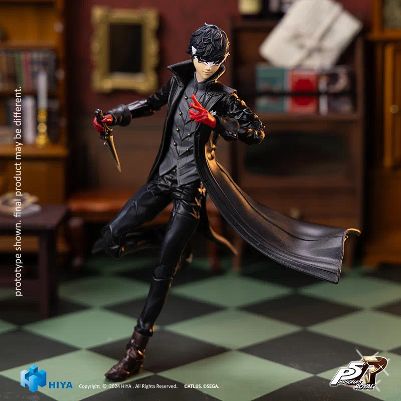 Pre-Order Hiya Toys 15cm 1/12 Scale 6-Inch Joker Action Figure - Persona 5 Collectible Model for Display & Gaming Scenes