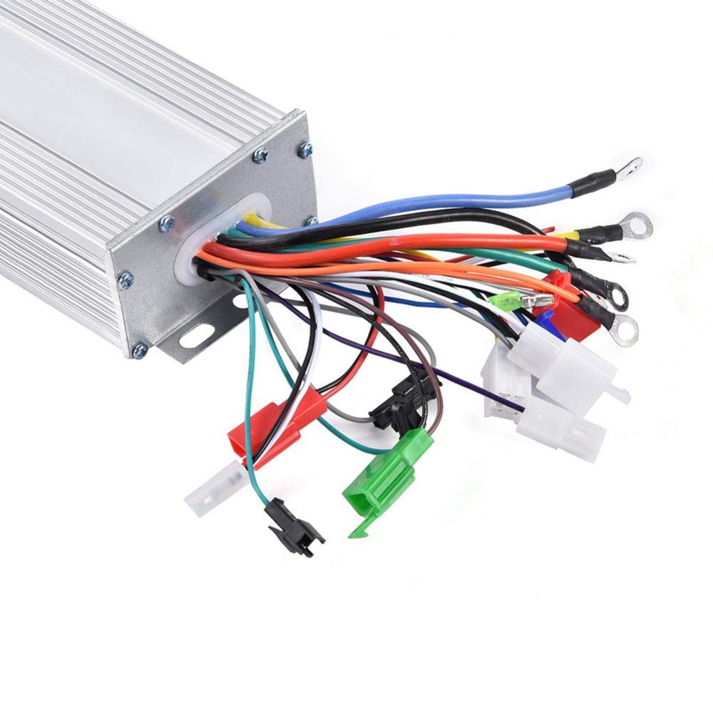 36V/48V 1000W Brushless Motor Sine Wave Controller for Electric Scooters & Bikes - High Performance E-Scooter Motor Controller with Waterproof Design - Perfect for Commuting, Off-Road & Urban Transportation