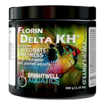 Brightwell Florin Delta KH+ - Premium Carbonate Hardness Booster for Aquariums | Enhances Water Stability for Reef Tanks & Freshwater Fish