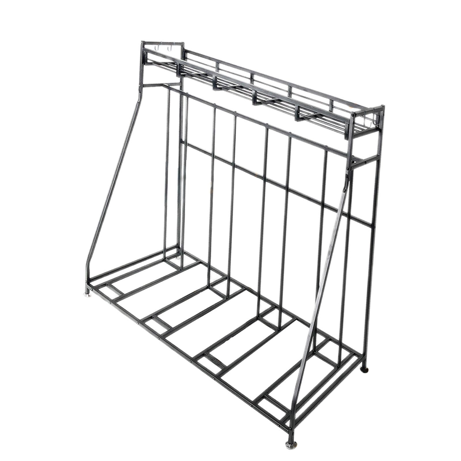Kowaku Bike Parking Stand - Heavy Duty Bicycle Floor Stand for Garage Storage, Indoor/Outdoor Bike Rack - Perfect for Home, Apartment, and Bike Shop Organization