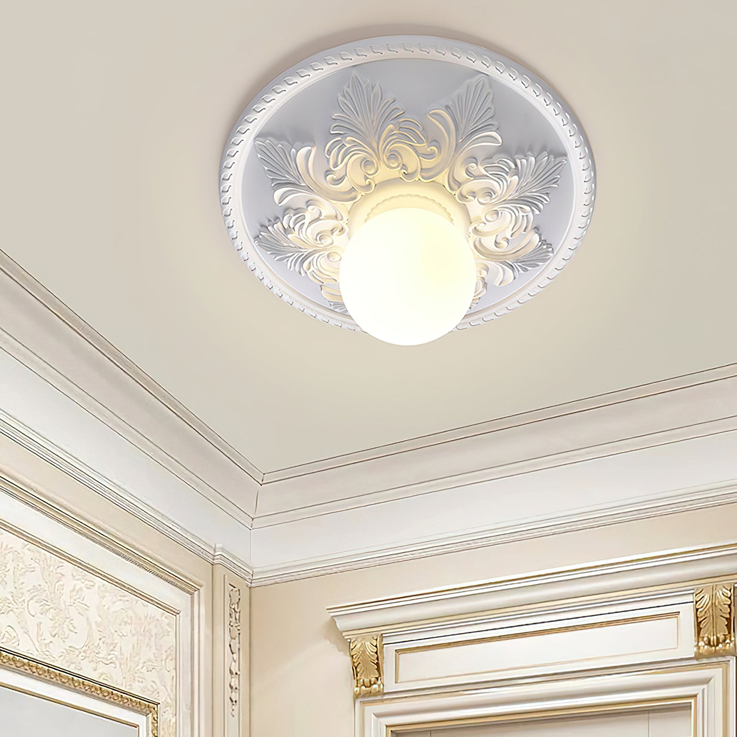 Suilven Modern Ceiling Light Fixture - Energy Efficient LED Lighting for Living Room, Bedroom & Kitchen | Dimmable & Easy Installation