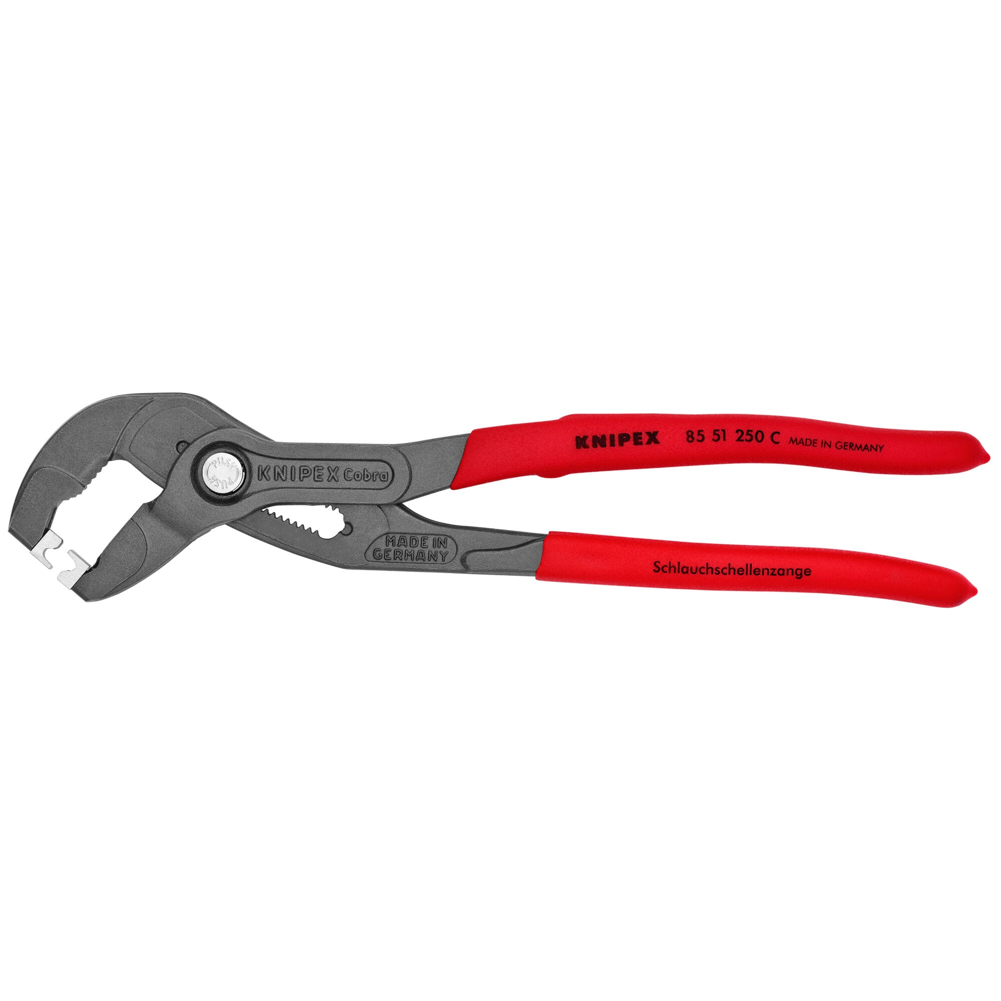 Knipex 9K 00 80 135 US 2-Piece Hose Clamp and Click Clamp Set - Professional Automotive & Plumbing Tool Kit for Secure Pipe Connections