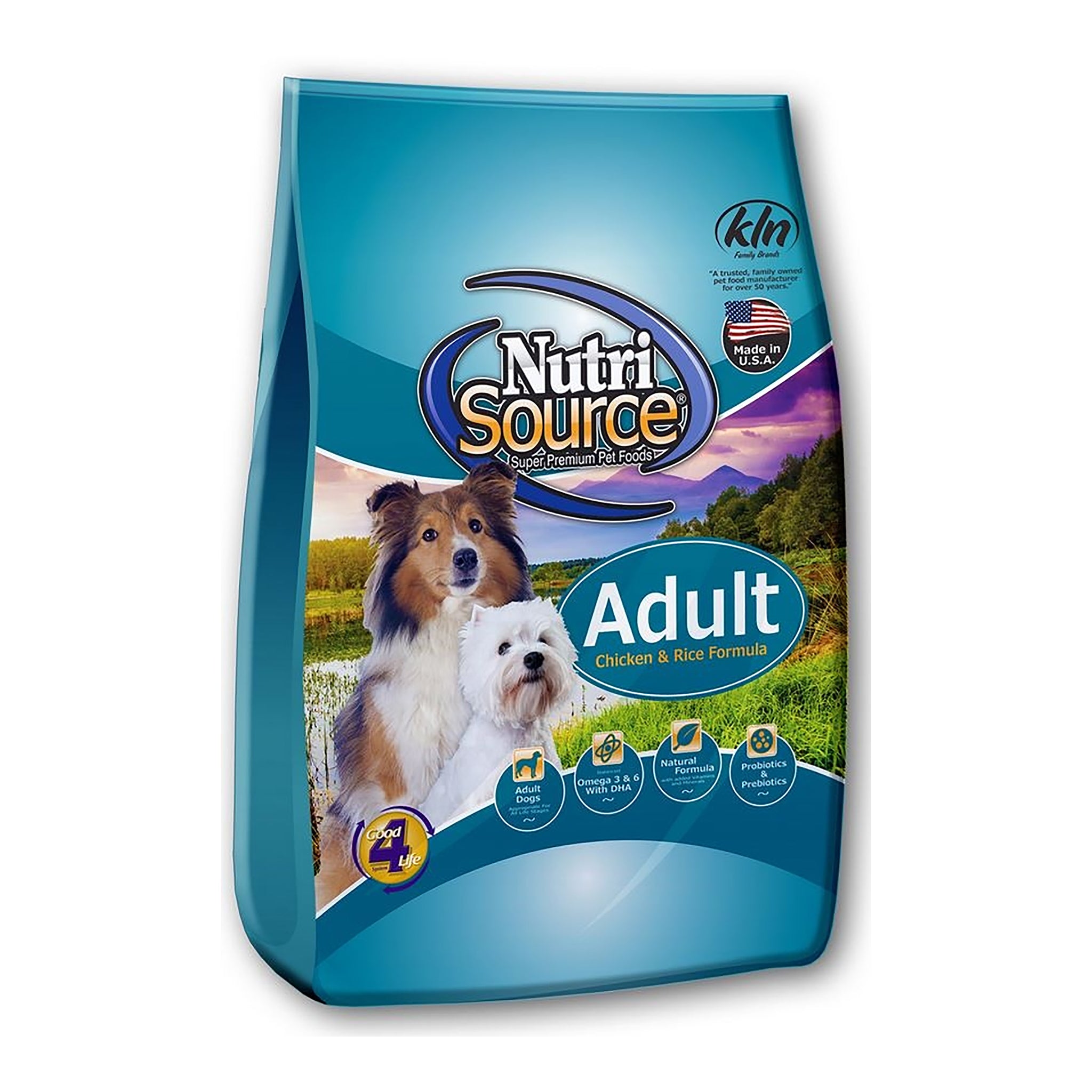 NutriSource Chicken & Rice Dry Dog Food - High Protein, Grain-Free Formula for Adult Dogs - Perfect for Active Pets & Daily Nutrition