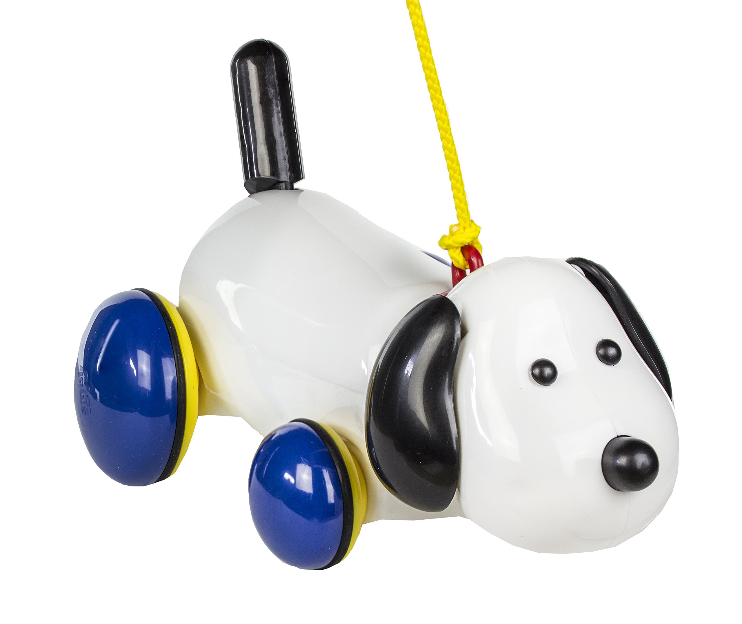 Galt Ambi Toys - Max Pull Along Dog for Toddlers | Wooden Pull Toy for Kids Ages 1-3 | Educational Walking Toy for Early Development | Perfect for Indoor Play & Learning Activities