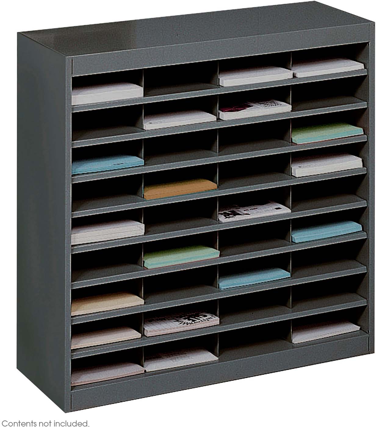 EZ Stor® Literature Organizer - 36 Letter Size File Folders with Dividers for Office Documents | Perfect for Filing Cabinets, Home Office Organization & School Supplies Storage