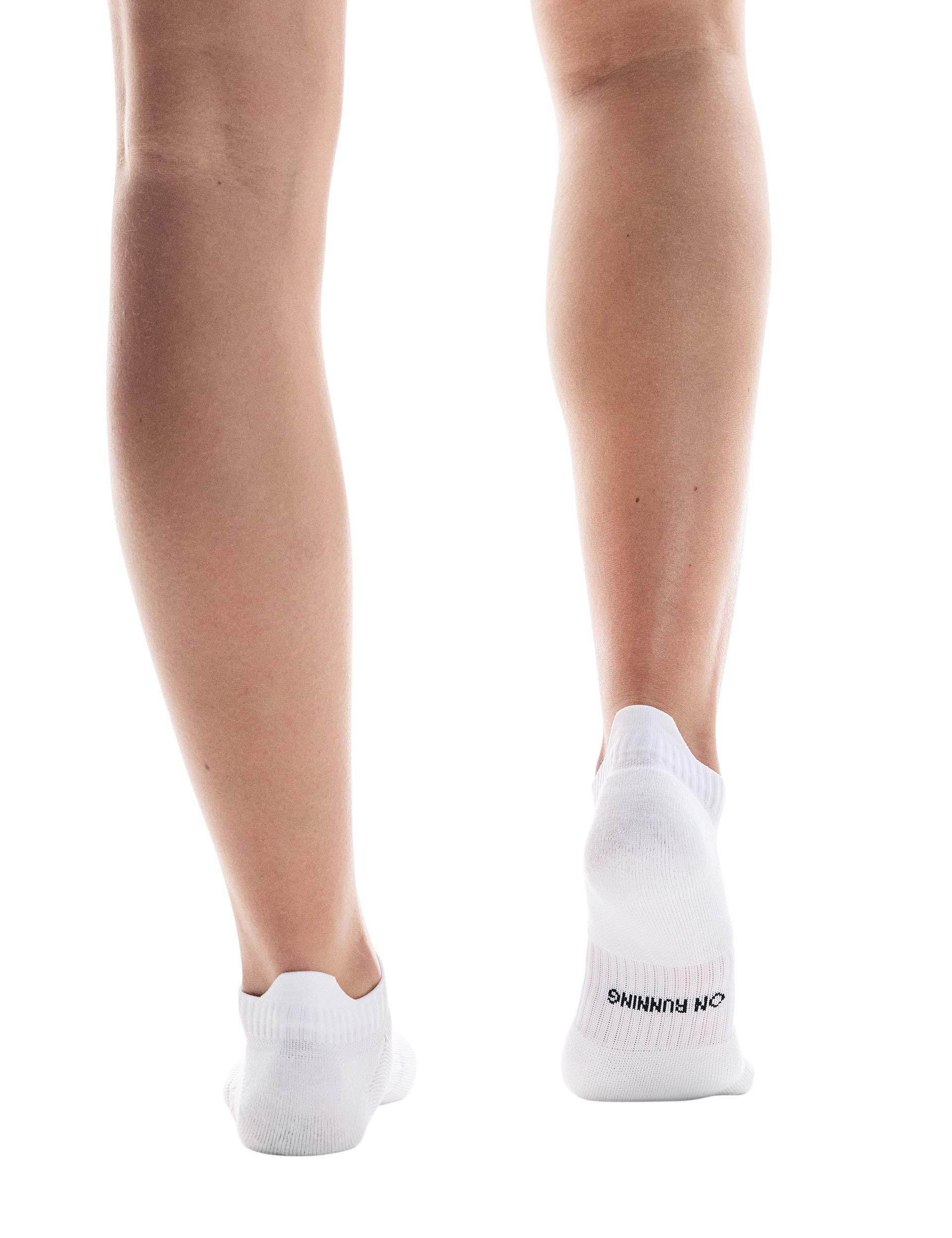 Core Run Performance Socks Low Cut 2-Pack - White - Breathable & Cushioned for Running, Gym & Everyday Comfort