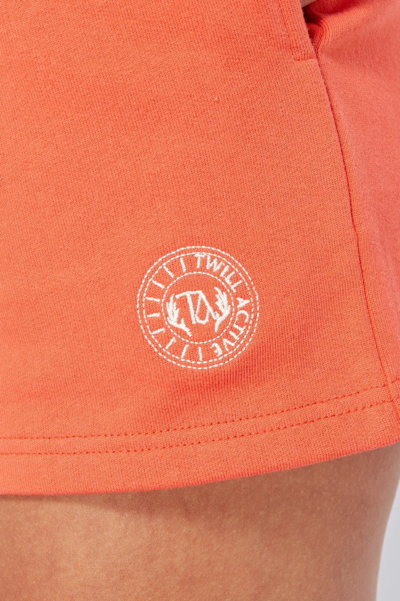 Twill Active Essentials Lounge Shorts for Women - Coral - Comfortable & Breathable for Yoga, Running, and Relaxing at Home