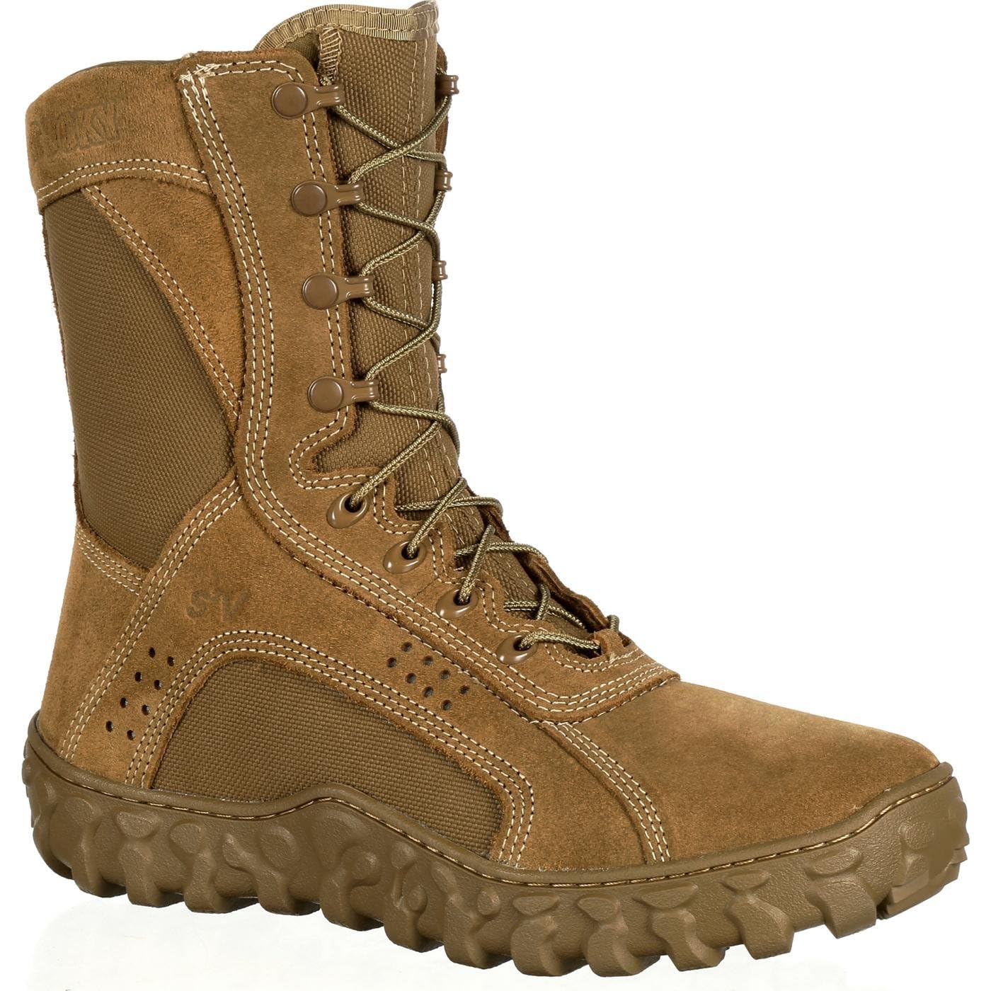 Rocky Men's RKC050 Tactical Boots - Durable Military Combat Boots for Hiking, Work & Outdoor Adventures