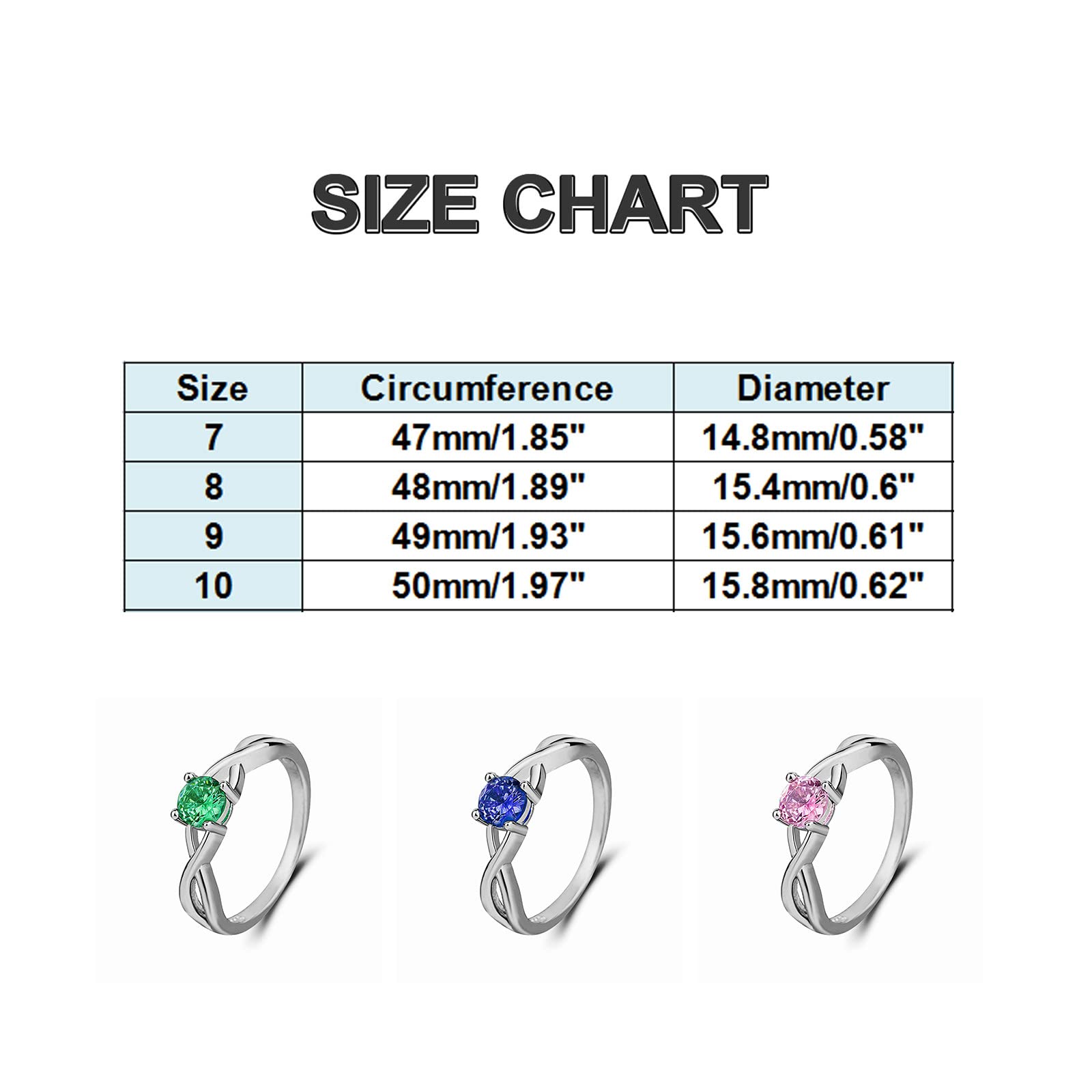 Elegant Silver Crystal Rhinestone Cocktail Eternity Ring for Women - Promise Band & Wedding Jewelry (Pink, Size 10) | Perfect for Engagement, Anniversary Gifts & Special Occasions