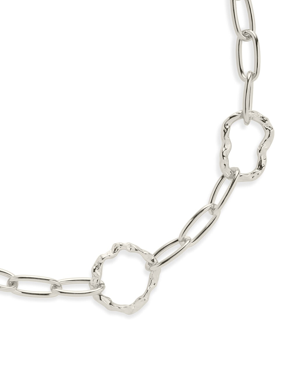 Handmade Ira Hammered Chain Bracelet for Women - Sterling Silver Adjustable Bangle - Boho Chic Jewelry Gift for Her - Perfect for Casual Wear, Layering & Special Occasions