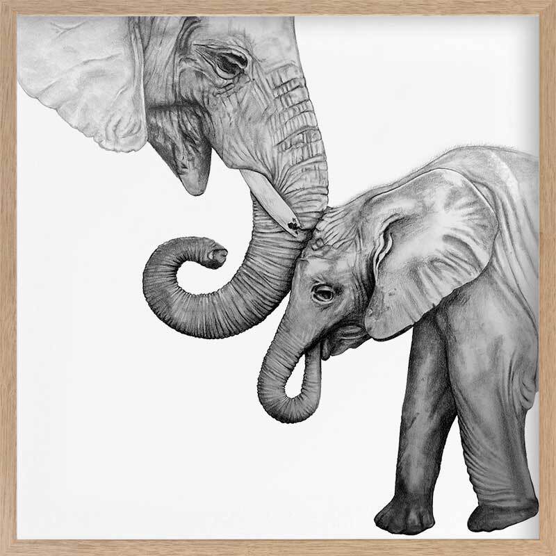 Clean Eternal Framed Art Print - Premium Wall Decor for Living Room, Bedroom & Office - Perfect for Home & Office Decoration