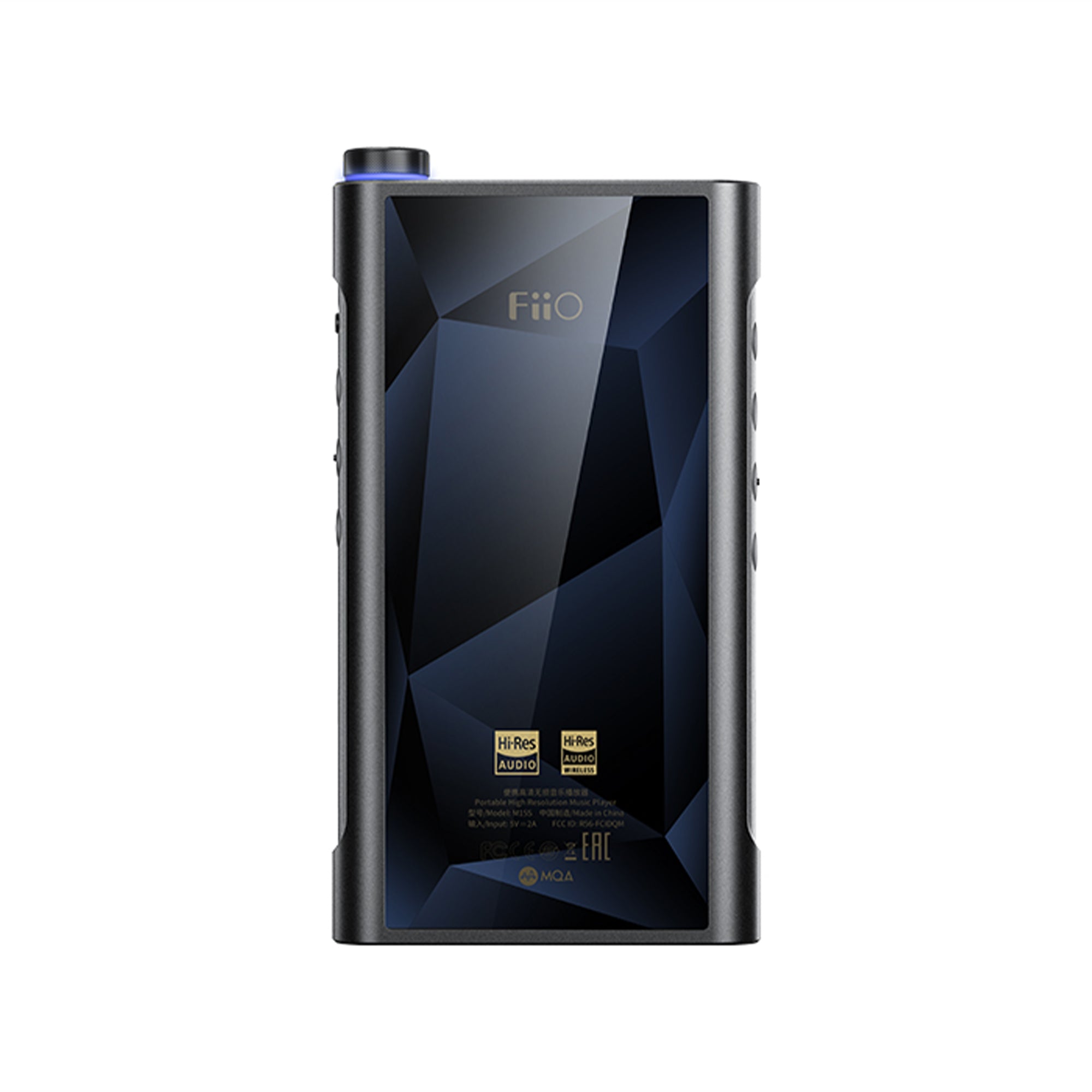 FiiO M15s High-Resolution Portable Digital Audio Player with Dual ES9038PRO DAC - Perfect for Audiophiles, Travel & Home Listening