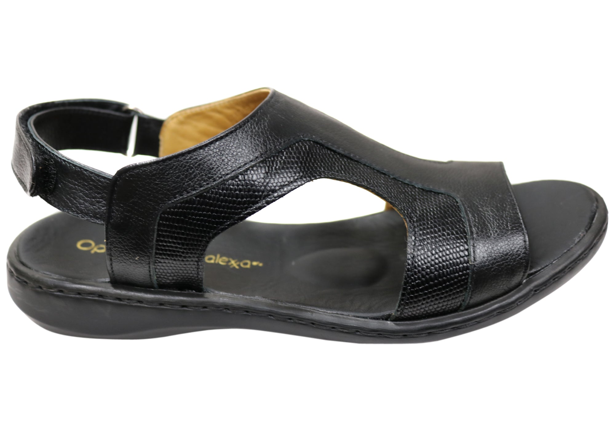 Opananken Dallas Women's Comfortable Brazilian Leather Sandals - Stylish & Supportive Summer Sandals for Walking, Travel & Beach Vacations
