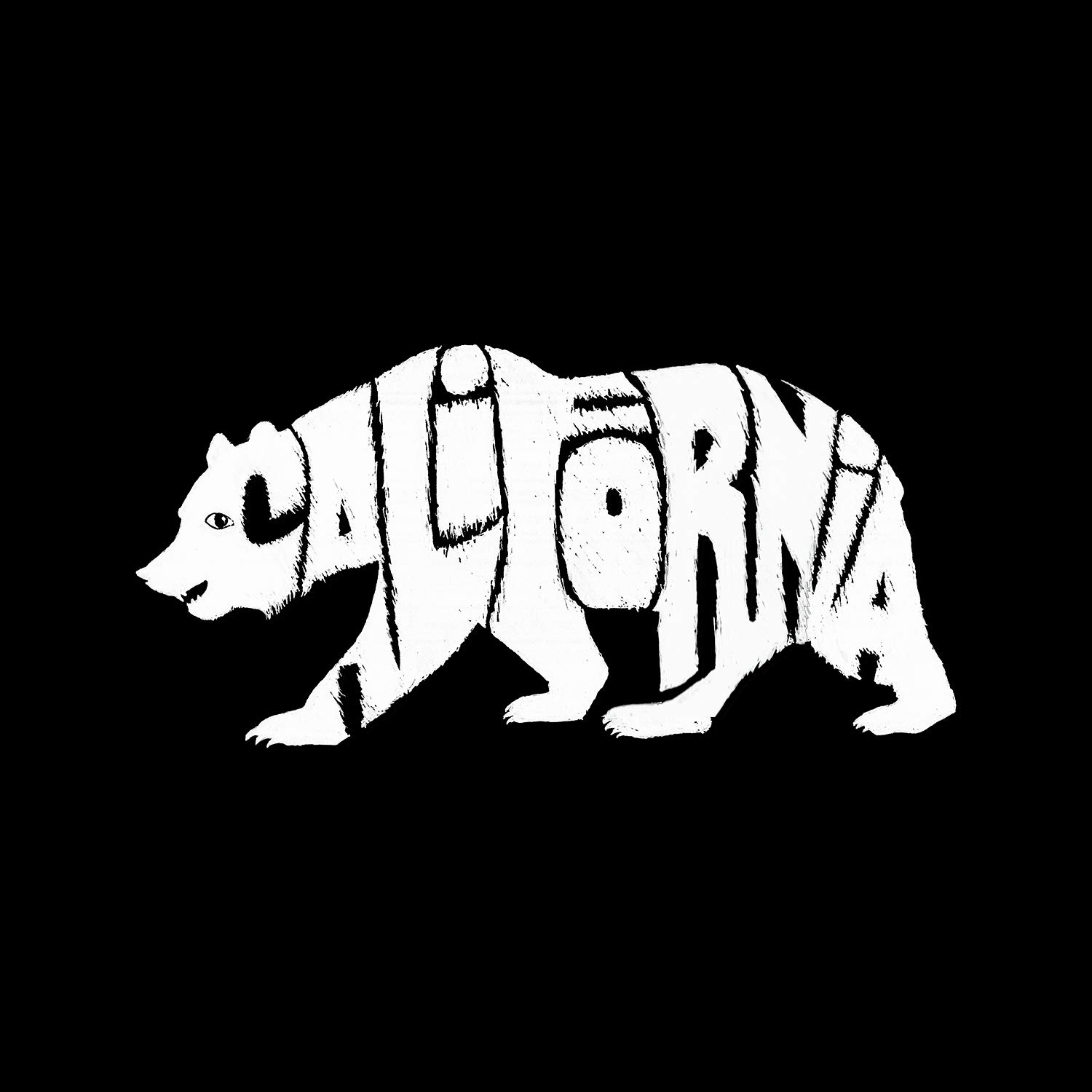 LA POP ART Boys' Word Art Long Sleeve T-Shirt - California Bear Graphic Tee for Kids | Trendy Casual Wear for School, Playdates & Family Outings