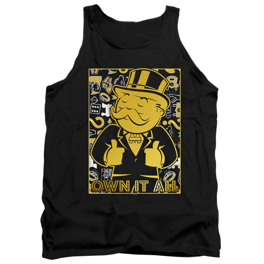 Monopoly Themed Unisex Tank Top for Adults - Comfortable & Stylish Casual Wear for Men & Women - Perfect for Parties, Gifts & Everyday Outfits