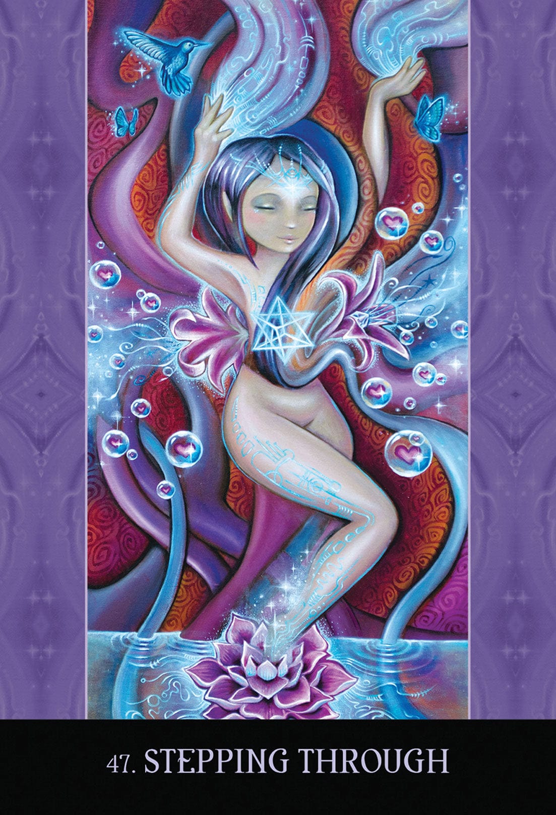 Beyond Lemuria Oracle Deck - 44-Card Divination Set for Spiritual Guidance, Meditation & Self-Discovery | Perfect for Tarot Readers, Energy Healers & Lightworkers