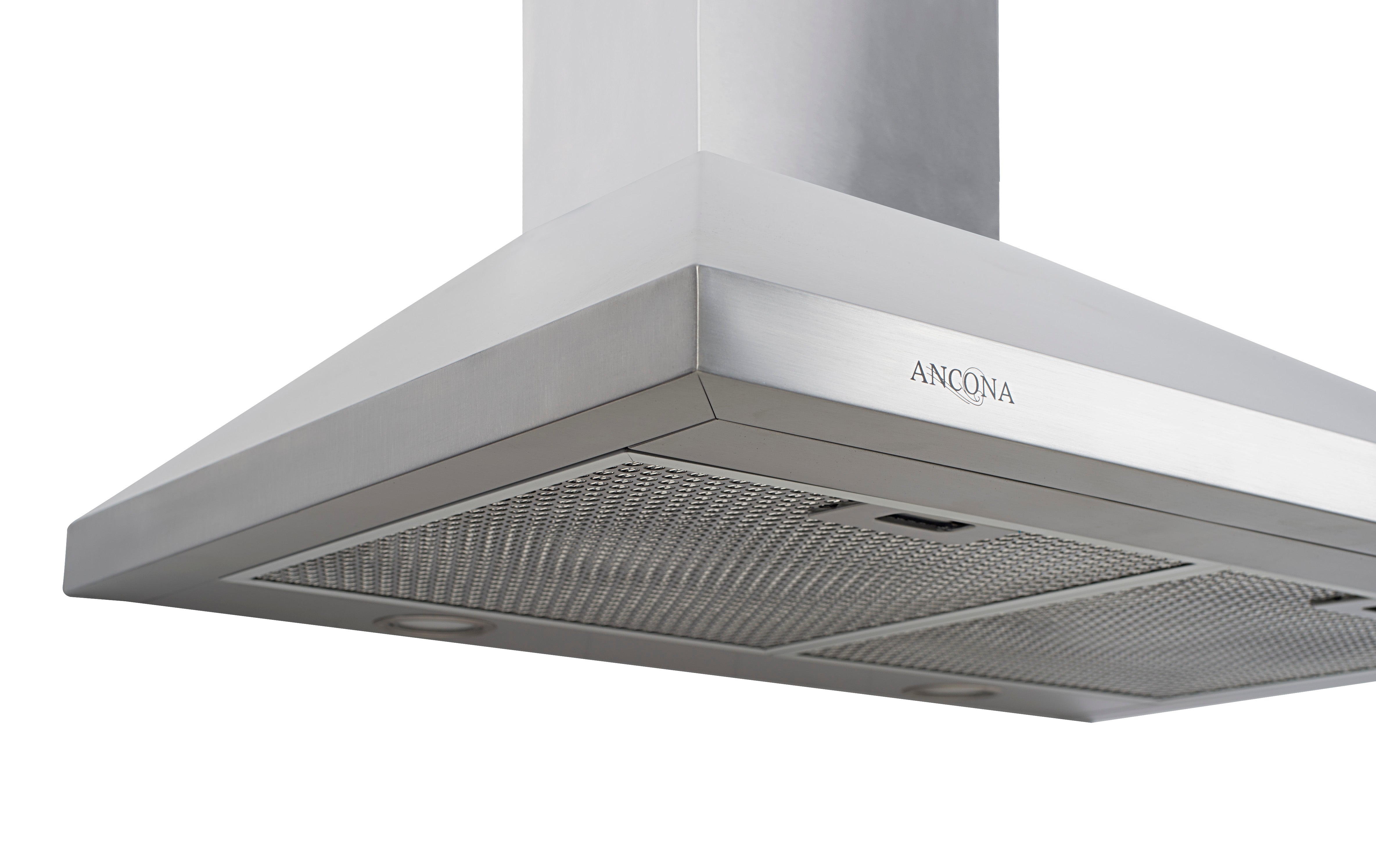 WPP530 Stainless Steel Pyramid Wall Mount Range Hood - Powerful 900 CFM Kitchen Ventilation for Smoke & Odor Removal - Perfect for Modern & Luxury Home Kitchens
