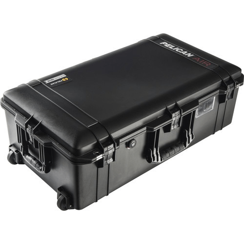 Pelican 1615Air Black Carry On Case with Foam - TSA Approved Waterproof Hard Shell Luggage for Air Travel, Business Trips & Outdoor Adventures