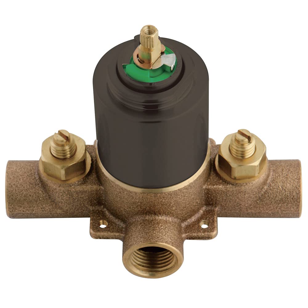 Kingston Brass KB3635V Oil Rubbed Bronze Plumbing Valve - High-Quality Replacement Part for Sinks, Showers & Bathtubs | Perfect for Home Renovation & DIY Plumbing Projects